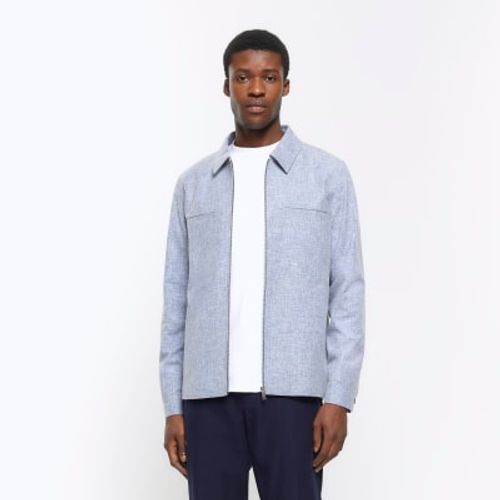 Mens River Island Blue Slim...