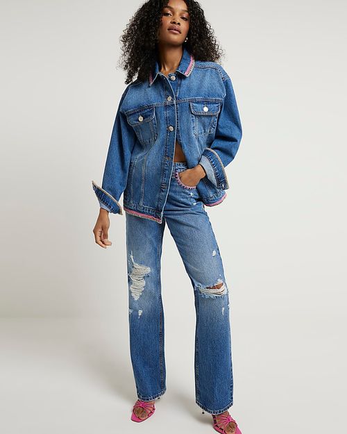 River Island Womens Blue...