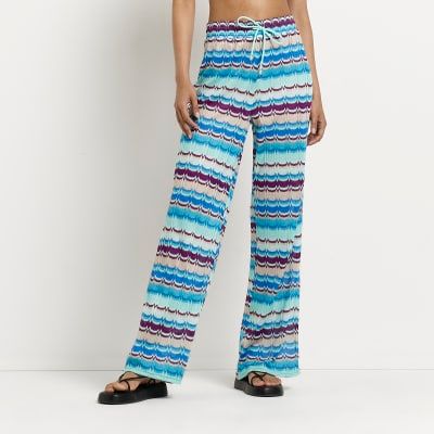 Shop River Island Womens Stripe Trousers up to 60 Off  DealDoodle