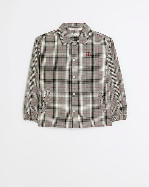 River Island Boys Beige Check...