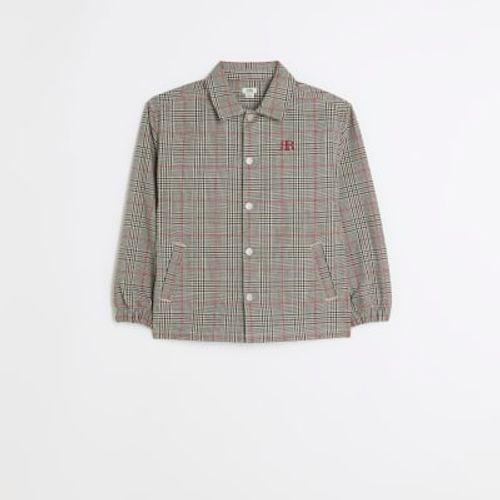 River Island Boys Beige Check...