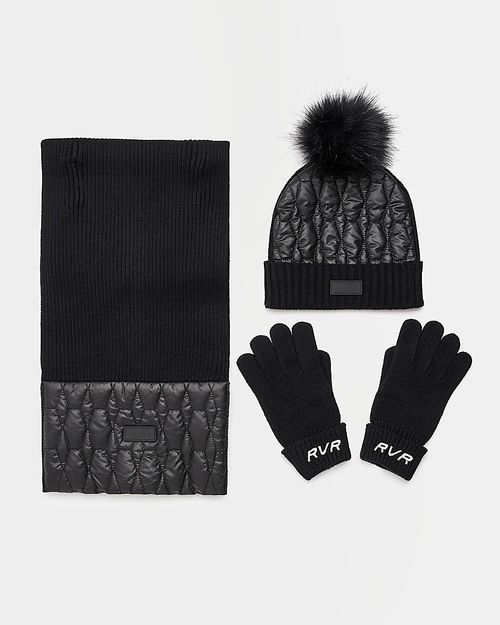 River Island Boys Black Hat...