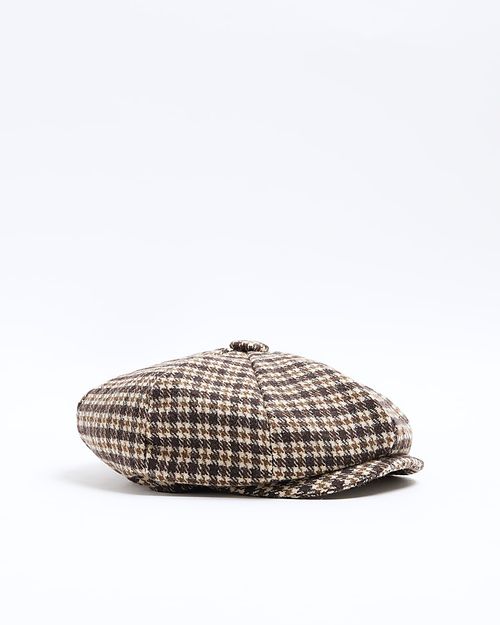 River Island Boys Brown Check...