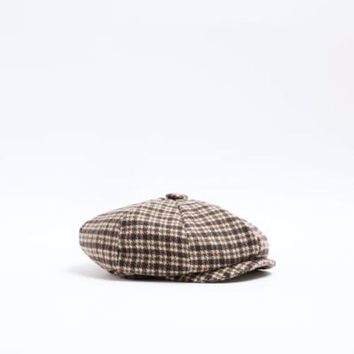 River Island Boys Brown Check...