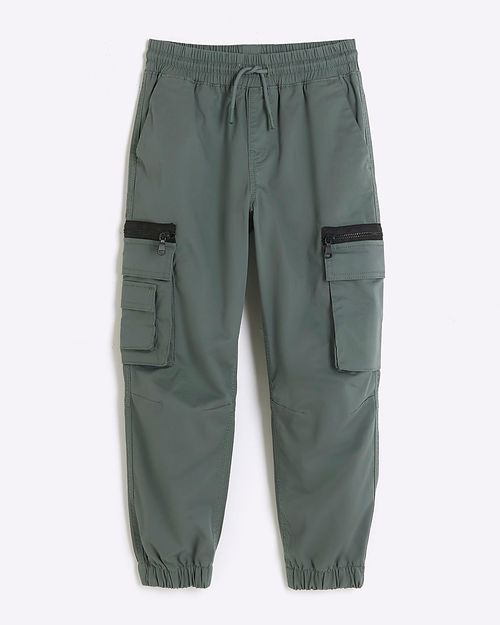 River Island Boys Green Cargo...