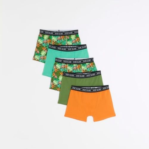 Boxer Briefs - 5 Packs - Greens