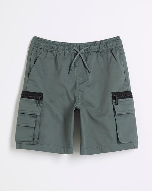 River Island Boys Khaki Cargo...