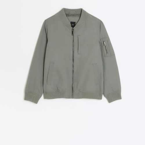 River Island Boys Khaki Zip...