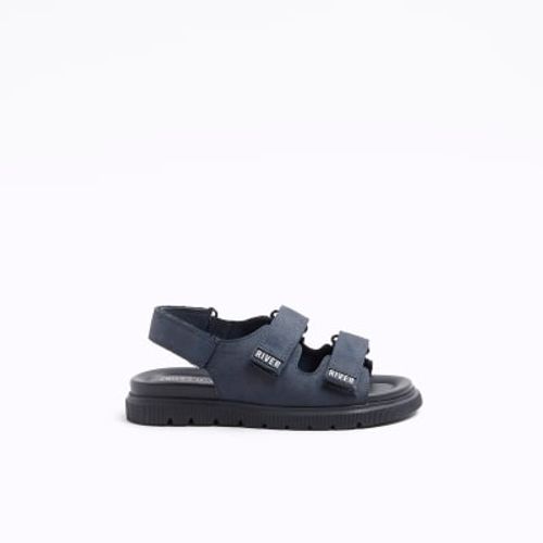 River Island Boys Navy Double...