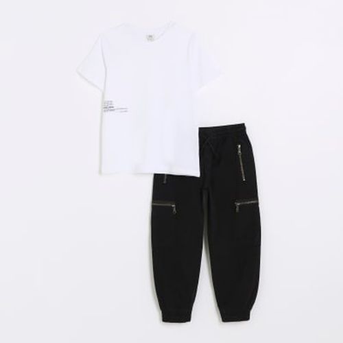 river island boys white shirt