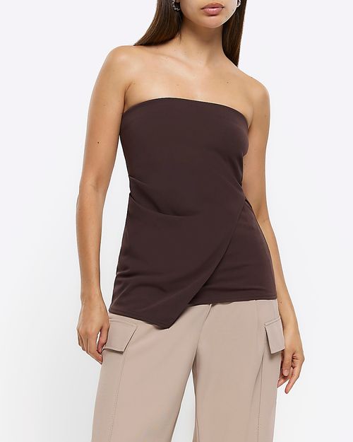 River Island Womens Brown...