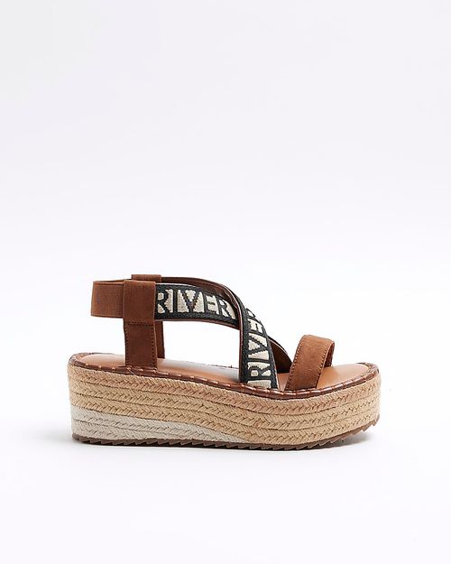 River Island Womens Brown...