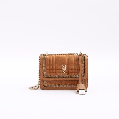 River island shop diamante bag