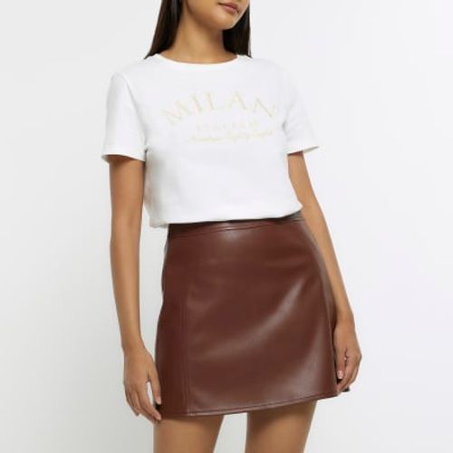 River Island Womens Brown...