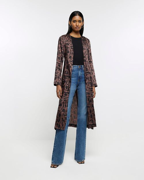 River Island Womens Brown...