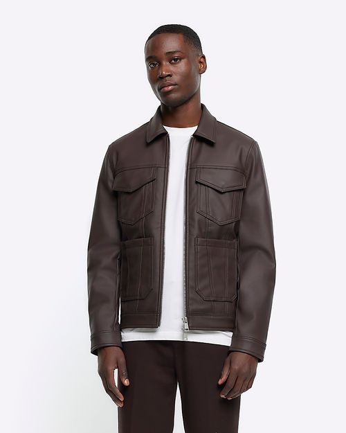 Mens River Island Brown...