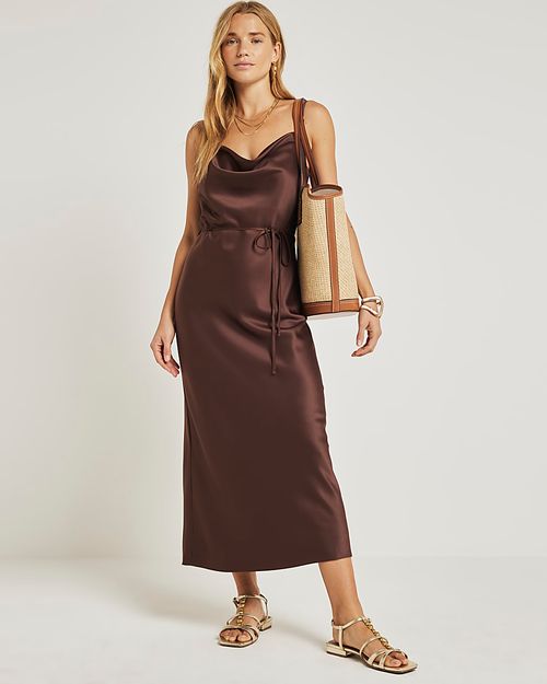 River Island Womens Brown...