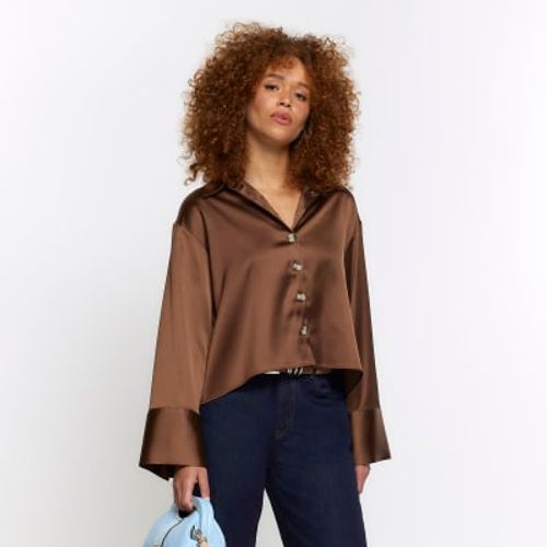 River Island Womens Brown...