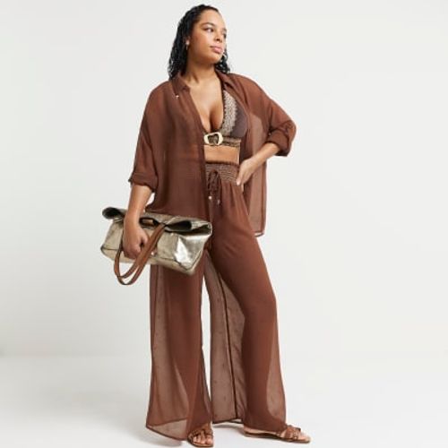 River Island Womens Brown...