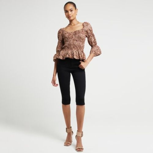 River Island Womens Brown...