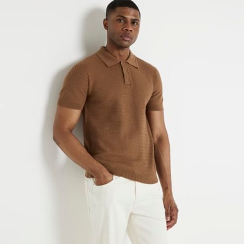 Mens River Island Brown Slim...