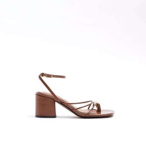 River Island Womens Brown Toe...