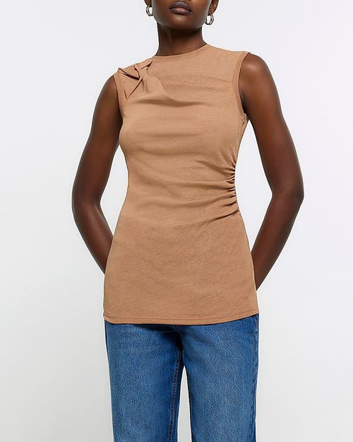 River Island Womens Brown...