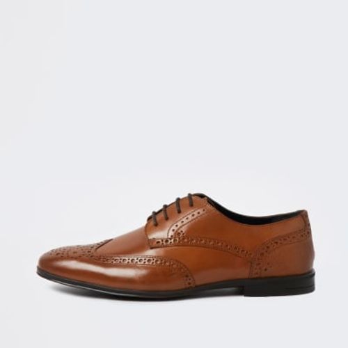 Mens River Island Brown Wide...