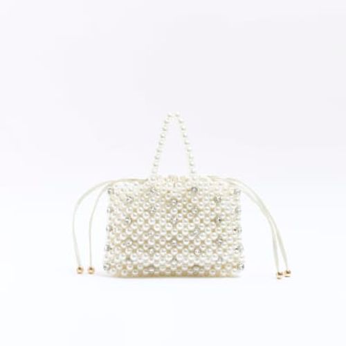 River Island Pearl Bucket Bag