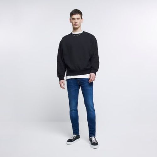 Mens River Island Dark Blue...