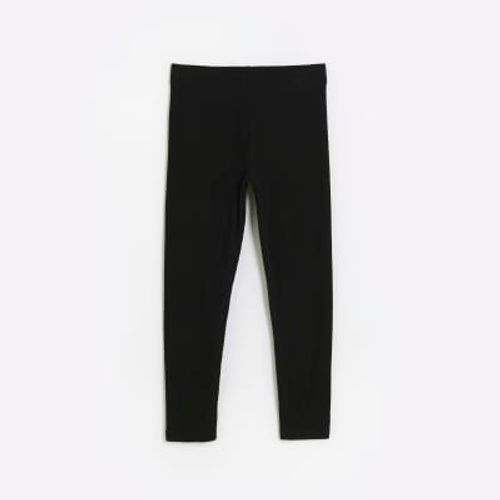 River Island Girls Black Ribbed Leggings, £8.00