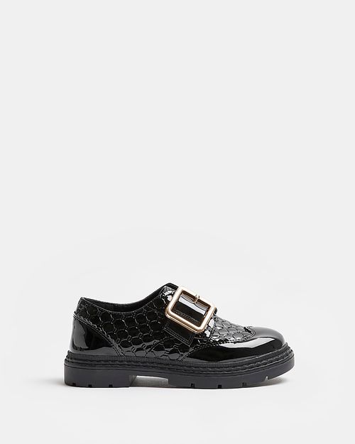 River Island Girls Black Wide...