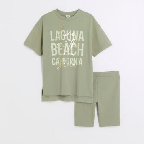 River Island Girls Khaki...