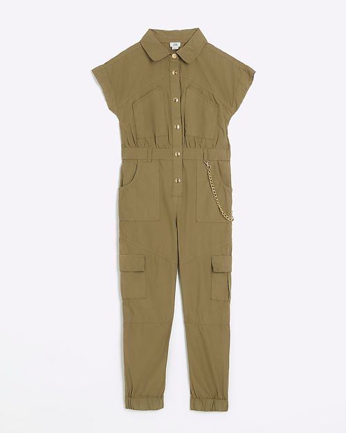 River Island Girls Khaki...