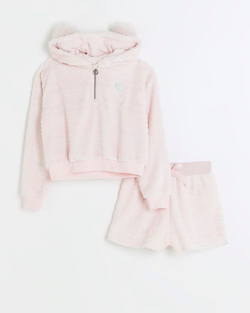 River Island Girls Pink Cosy...