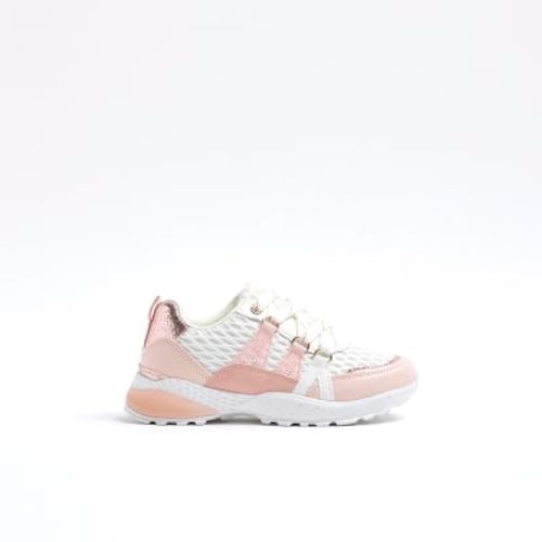 River Island Girls Pink Mesh...