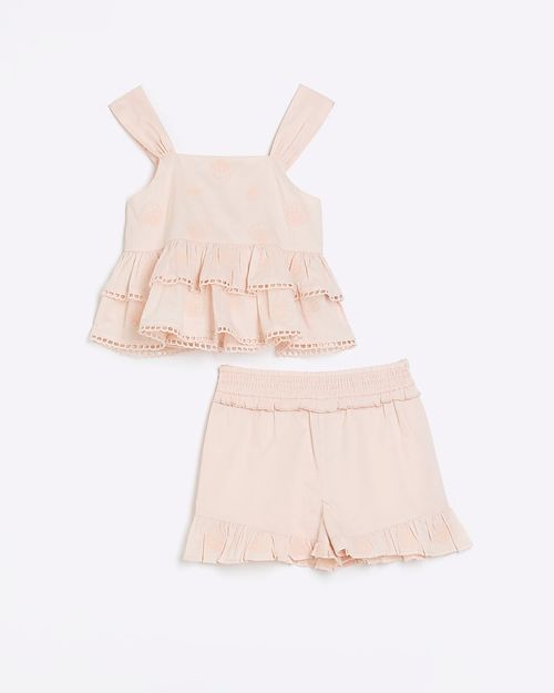 River Island Girls Pink Shell...