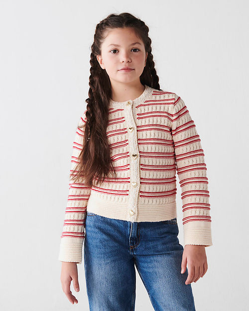 River Island Girls Red Knit...