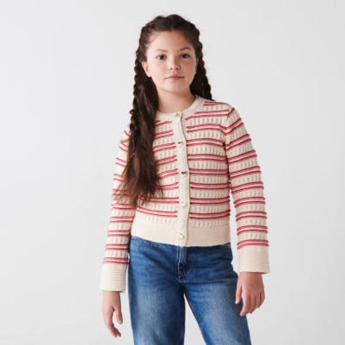 River Island Girls Red Knit...