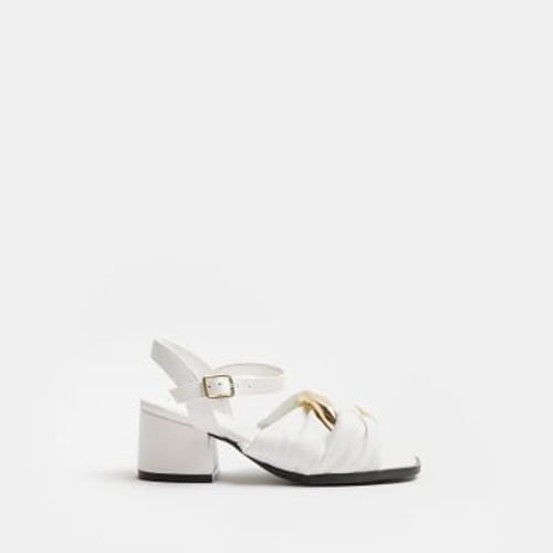 River Island Girls White Knot...