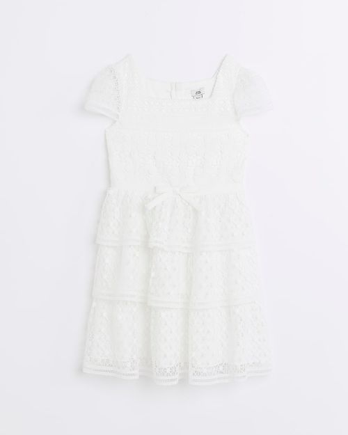 River Island Girls White Lace...