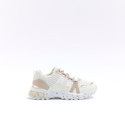 River Island Girls White Mesh...