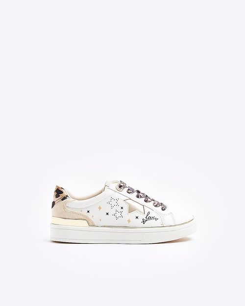 River Island Girls White Star...