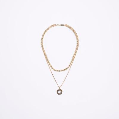 River island deals mens necklace