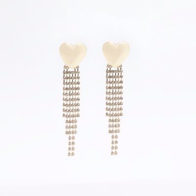 River island shop drop earrings