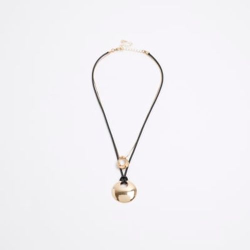 River Island Womens Gold Disc...