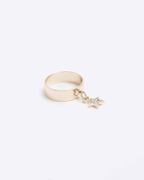 River Island Womens Gold Star...