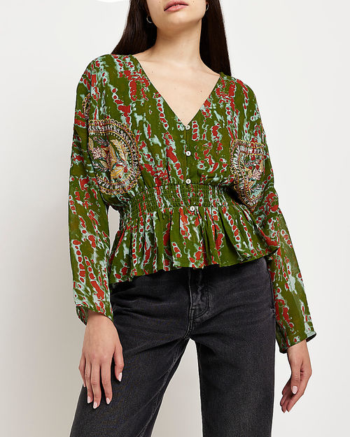 River Island Womens Green...