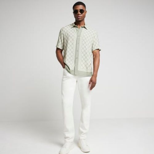 Mens River Island Green...