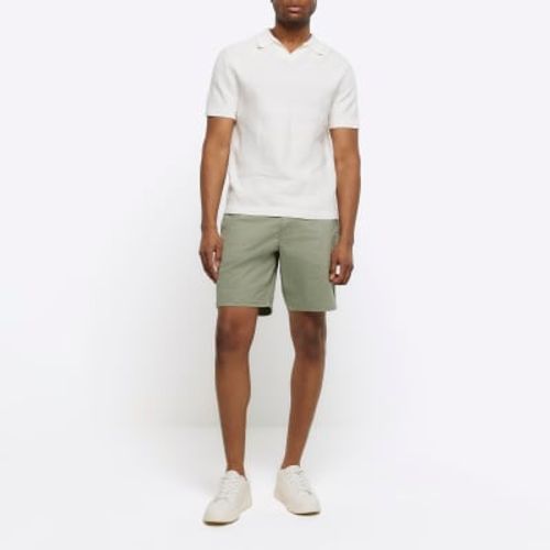 Mens River Island Green Slim...